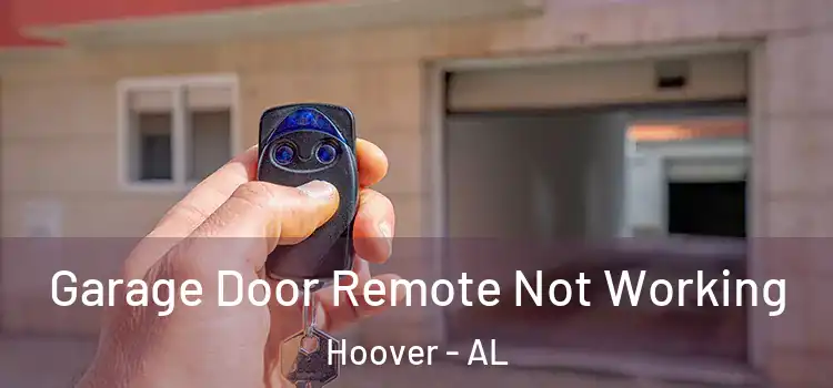  Garage Door Remote Not Working Hoover - AL