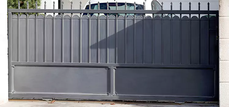 Metal Driveway Gate Installation Hoover