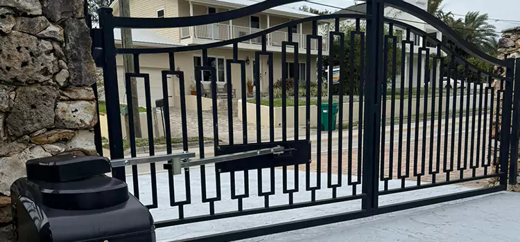 Swing Gate Opener with Keypad Hoover